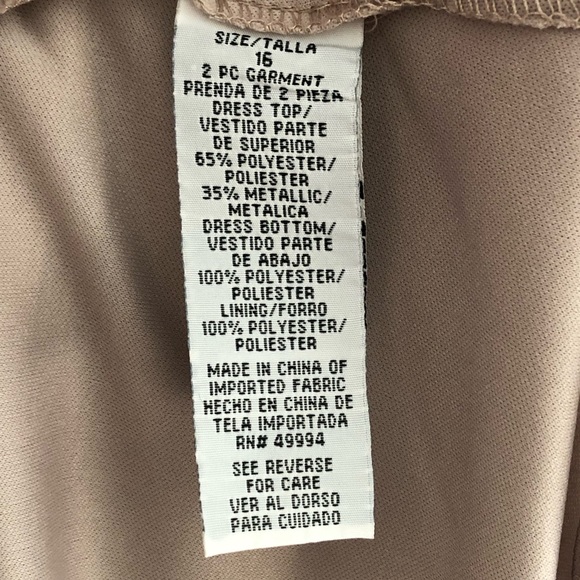 R&M Richard 2-Piece Formal Dress - Picture 9 of 13